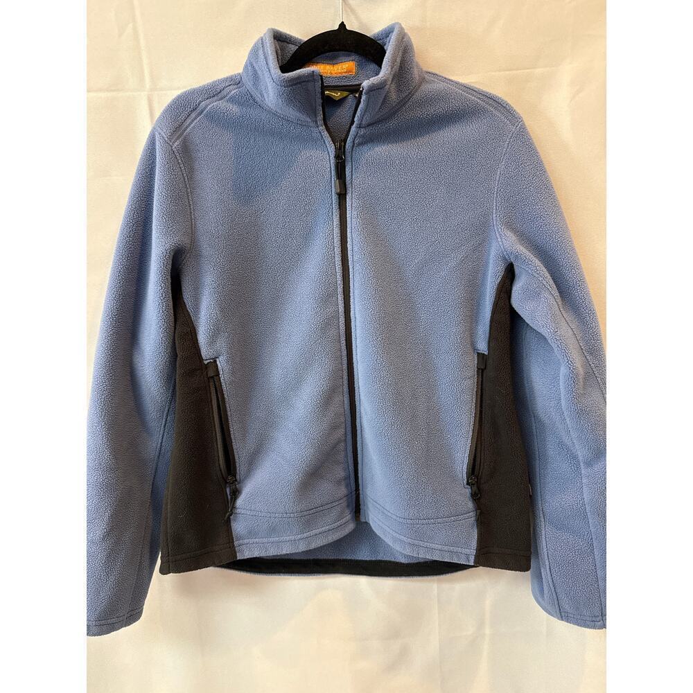 Women’s Eddie Bauer Blue Fleece Jacket Sz M